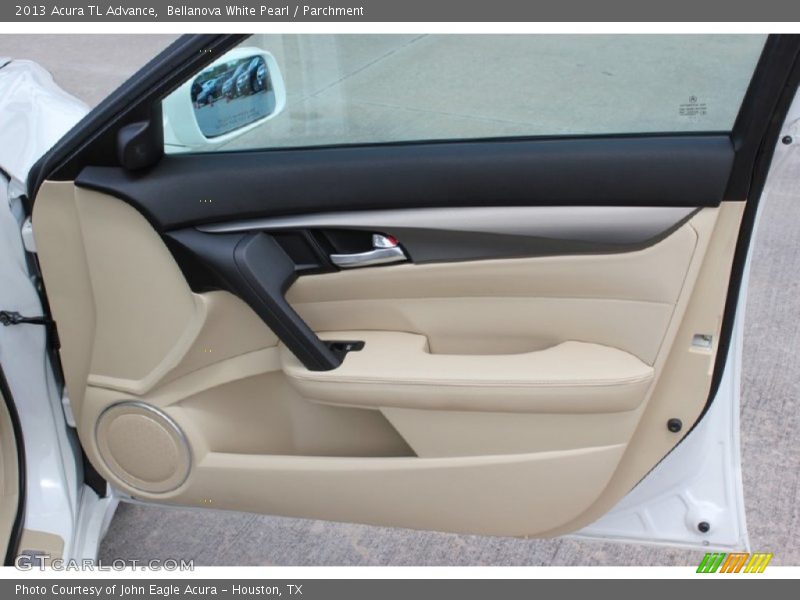 Bellanova White Pearl / Parchment 2013 Acura TL Advance