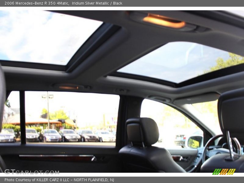Iridium Silver Metallic / Black 2006 Mercedes-Benz R 350 4Matic