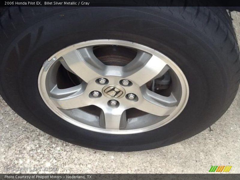 Billet Silver Metallic / Gray 2006 Honda Pilot EX
