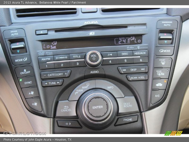 Bellanova White Pearl / Parchment 2013 Acura TL Advance