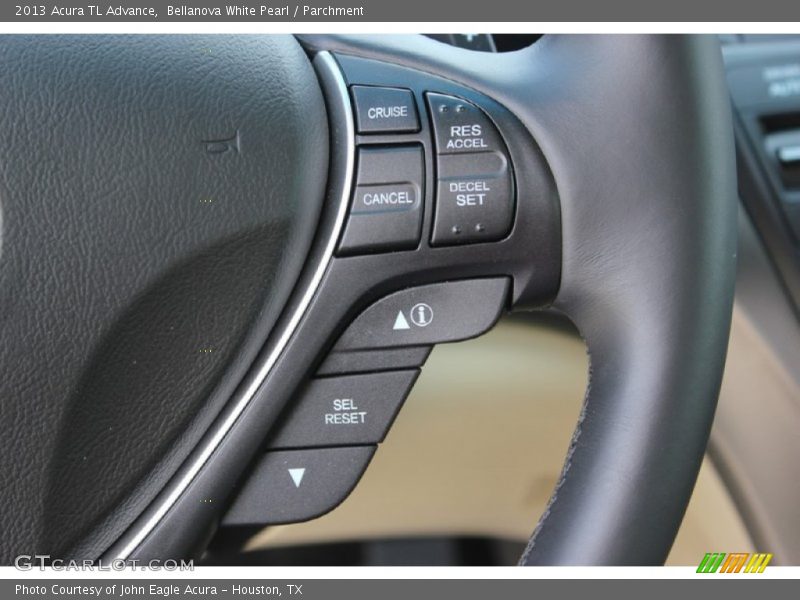 Bellanova White Pearl / Parchment 2013 Acura TL Advance