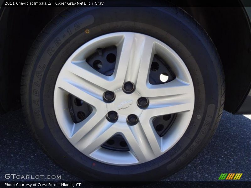 Cyber Gray Metallic / Gray 2011 Chevrolet Impala LS