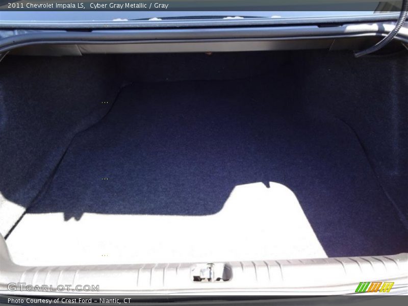 Cyber Gray Metallic / Gray 2011 Chevrolet Impala LS