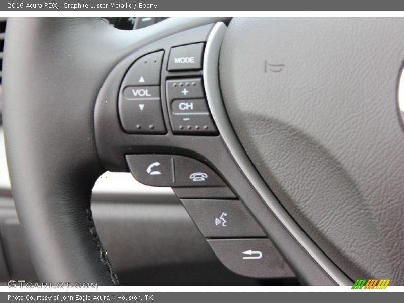 Graphite Luster Metallic / Ebony 2016 Acura RDX