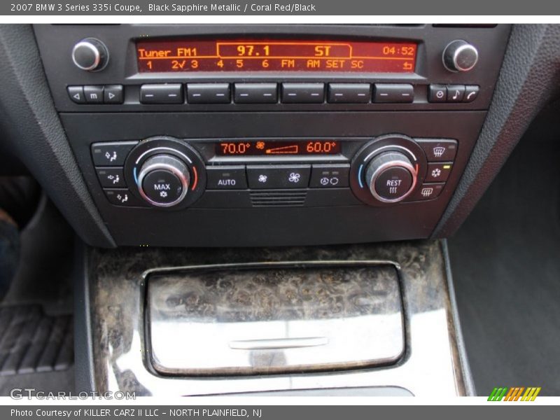 Controls of 2007 3 Series 335i Coupe