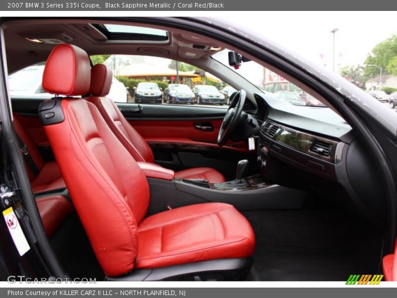 Front Seat of 2007 3 Series 335i Coupe