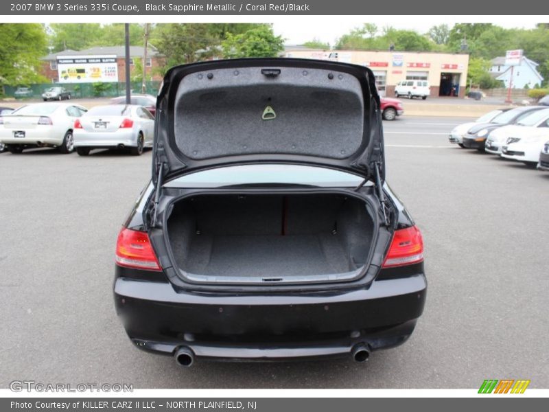  2007 3 Series 335i Coupe Trunk