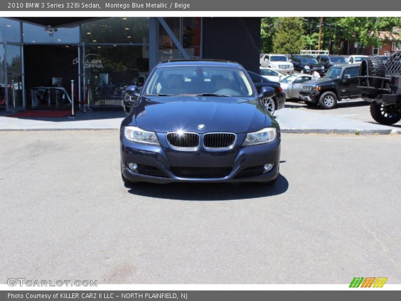 Montego Blue Metallic / Beige 2010 BMW 3 Series 328i Sedan