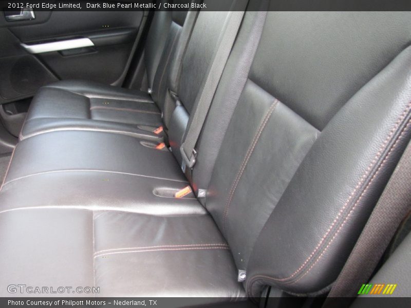 Dark Blue Pearl Metallic / Charcoal Black 2012 Ford Edge Limited