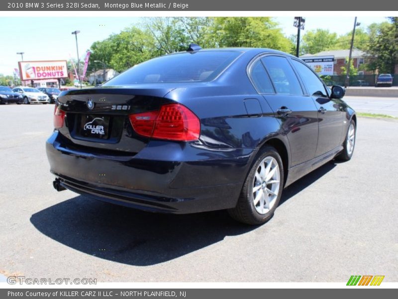 Montego Blue Metallic / Beige 2010 BMW 3 Series 328i Sedan