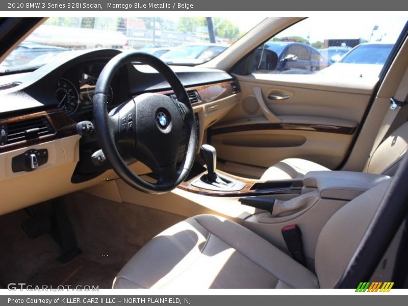 Montego Blue Metallic / Beige 2010 BMW 3 Series 328i Sedan