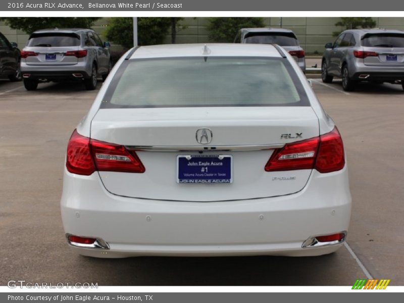 Bellanova White Pearl / Seacoast 2016 Acura RLX Advance