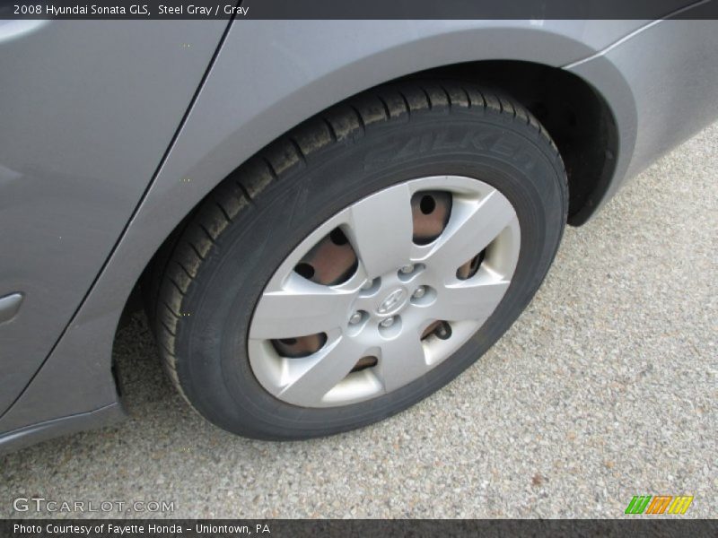 Steel Gray / Gray 2008 Hyundai Sonata GLS