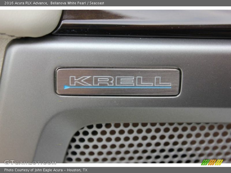 Bellanova White Pearl / Seacoast 2016 Acura RLX Advance