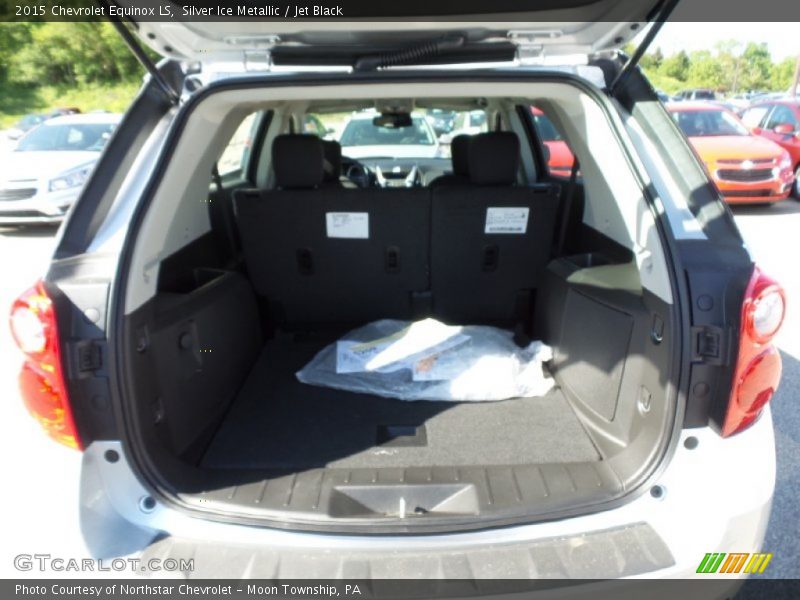 Silver Ice Metallic / Jet Black 2015 Chevrolet Equinox LS