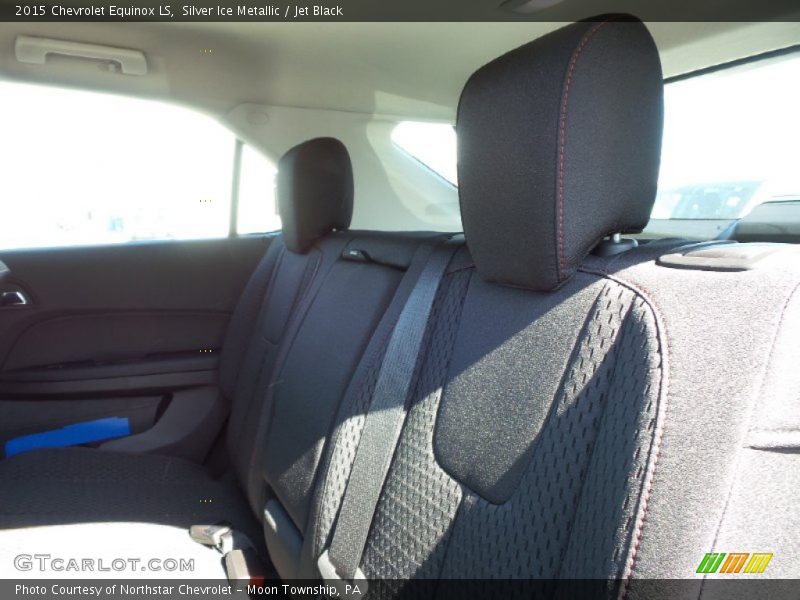 Silver Ice Metallic / Jet Black 2015 Chevrolet Equinox LS
