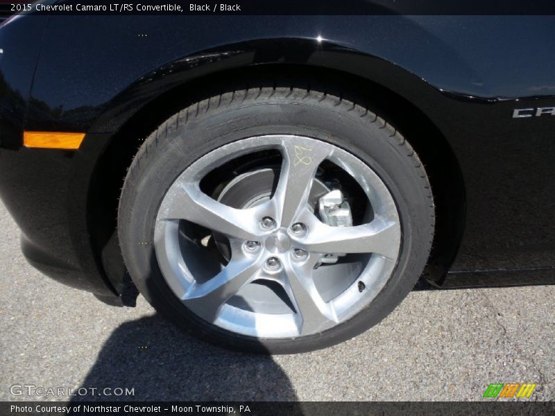 Black / Black 2015 Chevrolet Camaro LT/RS Convertible