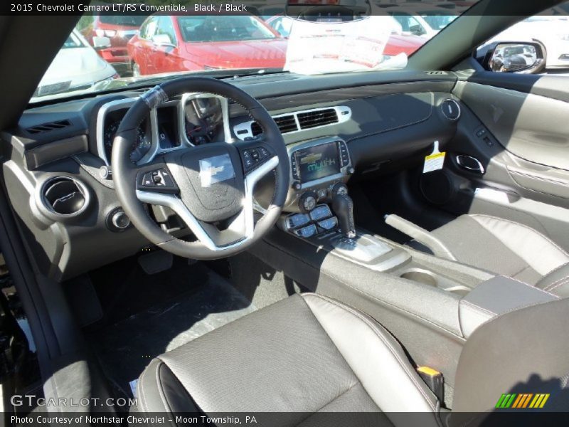 Black / Black 2015 Chevrolet Camaro LT/RS Convertible