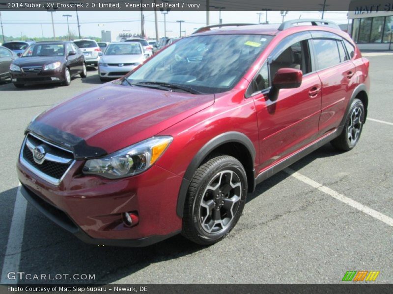 Venetian Red Pearl / Ivory 2014 Subaru XV Crosstrek 2.0i Limited