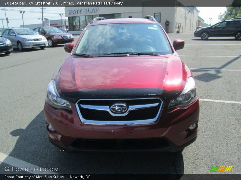 Venetian Red Pearl / Ivory 2014 Subaru XV Crosstrek 2.0i Limited