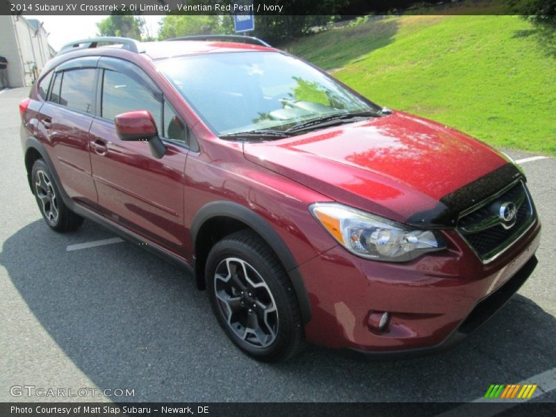 Venetian Red Pearl / Ivory 2014 Subaru XV Crosstrek 2.0i Limited