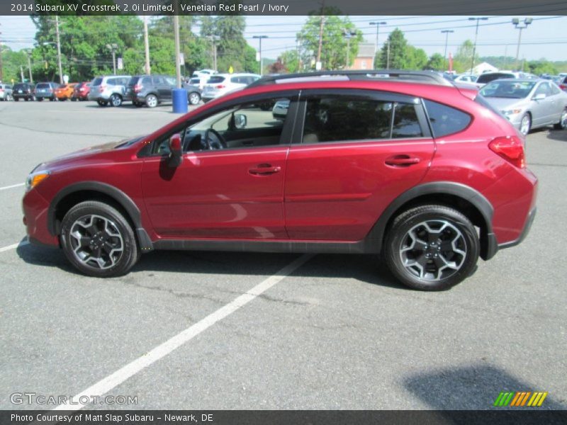 Venetian Red Pearl / Ivory 2014 Subaru XV Crosstrek 2.0i Limited