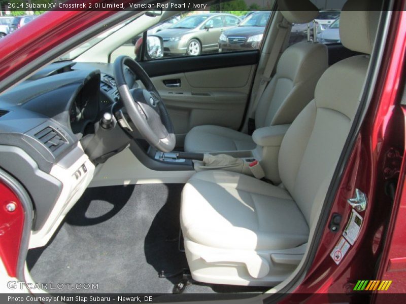 Venetian Red Pearl / Ivory 2014 Subaru XV Crosstrek 2.0i Limited