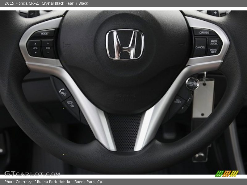 Crystal Black Pearl / Black 2015 Honda CR-Z