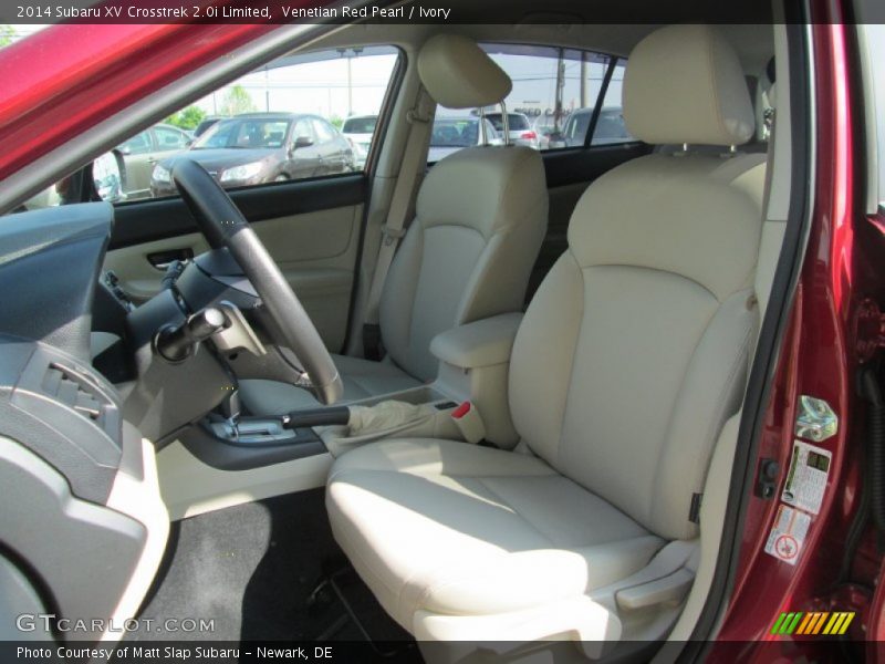 Venetian Red Pearl / Ivory 2014 Subaru XV Crosstrek 2.0i Limited