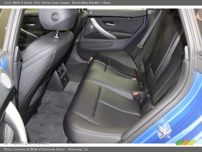 Rear Seat of 2015 4 Series 435i xDrive Gran Coupe