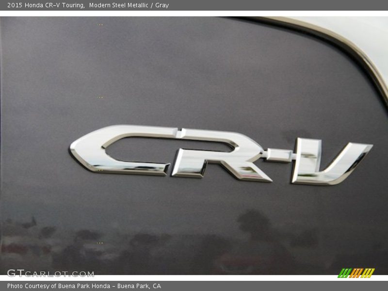 Modern Steel Metallic / Gray 2015 Honda CR-V Touring