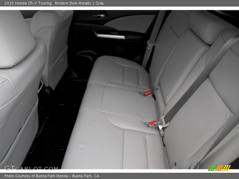 Modern Steel Metallic / Gray 2015 Honda CR-V Touring