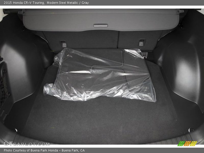 Modern Steel Metallic / Gray 2015 Honda CR-V Touring