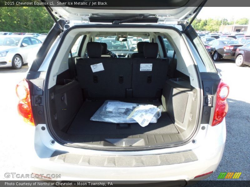 Silver Ice Metallic / Jet Black 2015 Chevrolet Equinox LS