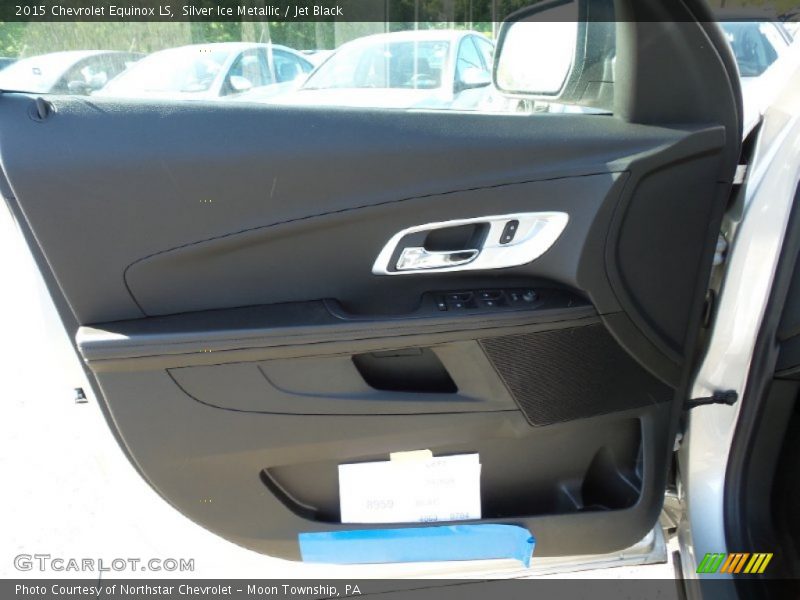 Silver Ice Metallic / Jet Black 2015 Chevrolet Equinox LS