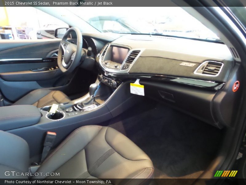 Phantom Black Metallic / Jet Black 2015 Chevrolet SS Sedan