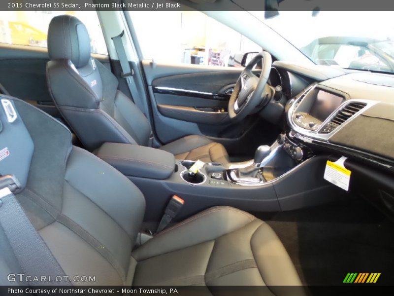 Phantom Black Metallic / Jet Black 2015 Chevrolet SS Sedan