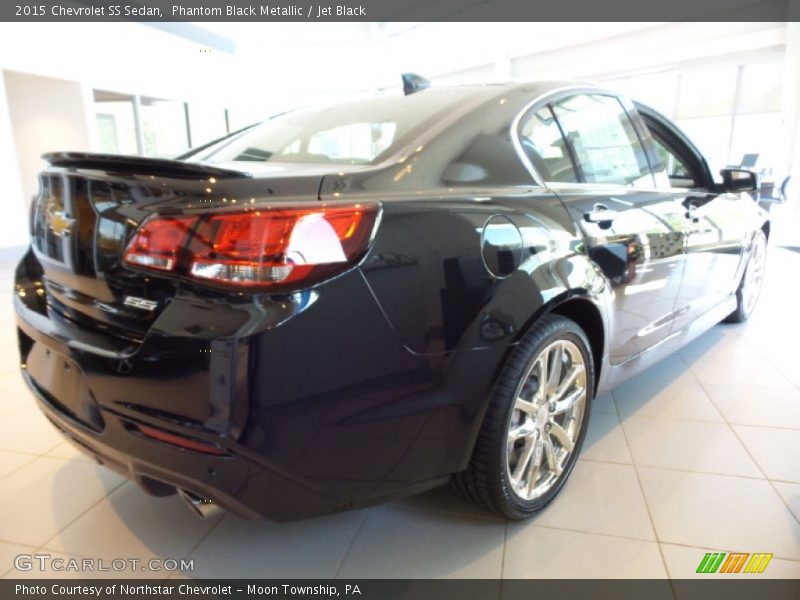 Phantom Black Metallic / Jet Black 2015 Chevrolet SS Sedan