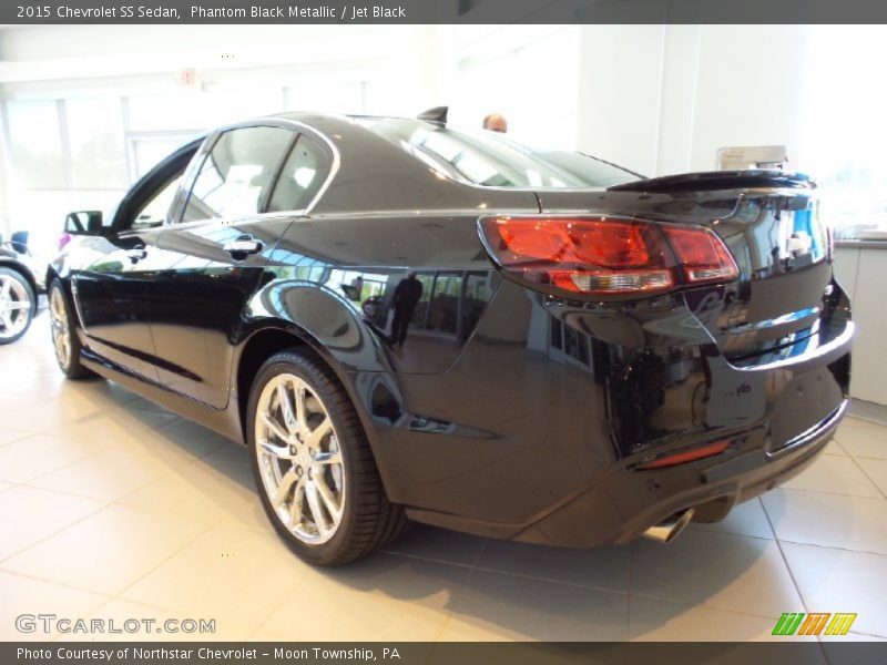 Phantom Black Metallic / Jet Black 2015 Chevrolet SS Sedan