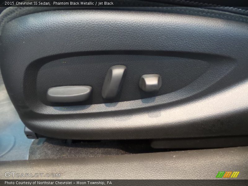 Phantom Black Metallic / Jet Black 2015 Chevrolet SS Sedan