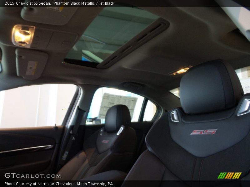 Phantom Black Metallic / Jet Black 2015 Chevrolet SS Sedan