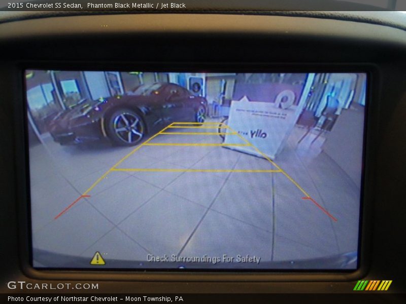 Phantom Black Metallic / Jet Black 2015 Chevrolet SS Sedan