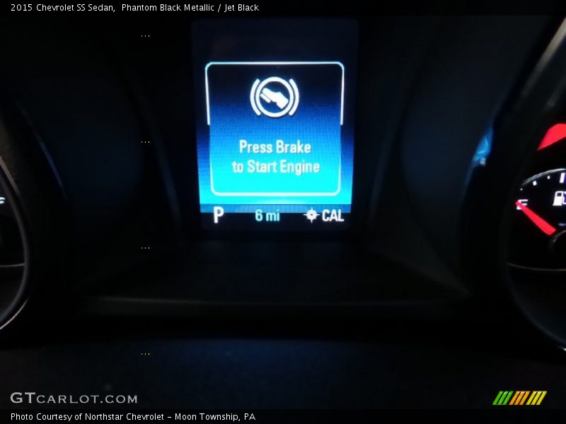 Phantom Black Metallic / Jet Black 2015 Chevrolet SS Sedan