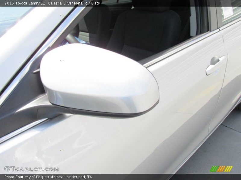 Celestial Silver Metallic / Black 2015 Toyota Camry LE