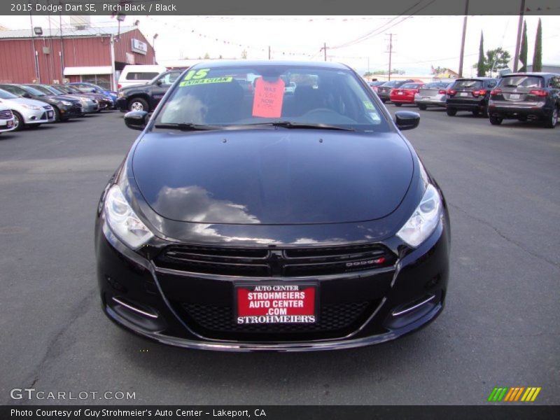 Pitch Black / Black 2015 Dodge Dart SE