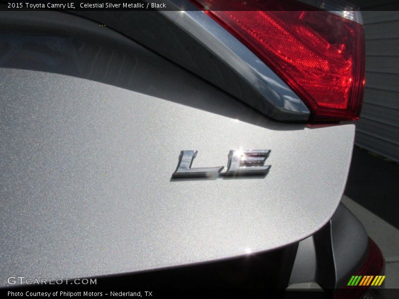Celestial Silver Metallic / Black 2015 Toyota Camry LE