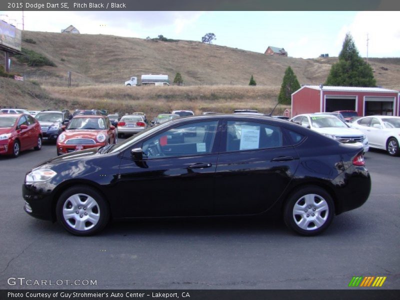 Pitch Black / Black 2015 Dodge Dart SE