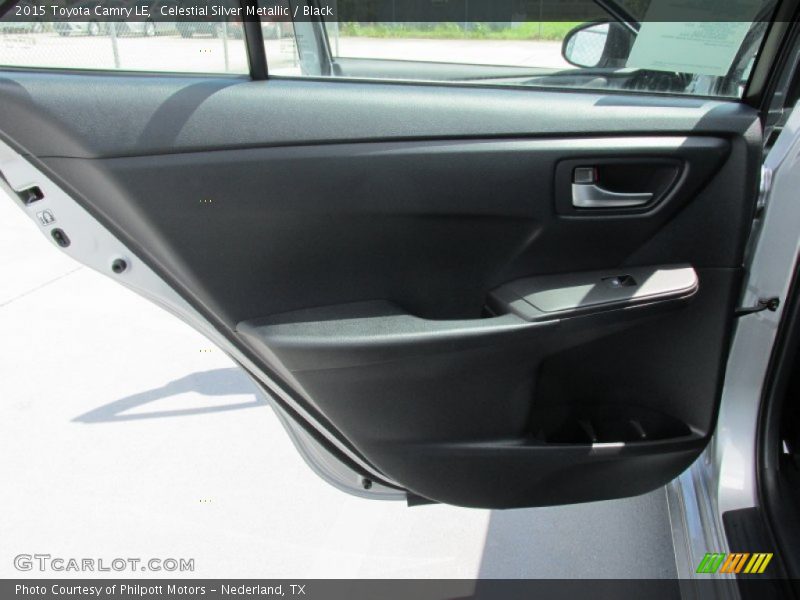 Celestial Silver Metallic / Black 2015 Toyota Camry LE