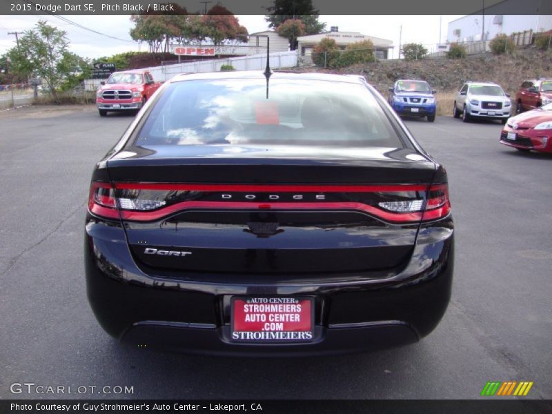 Pitch Black / Black 2015 Dodge Dart SE
