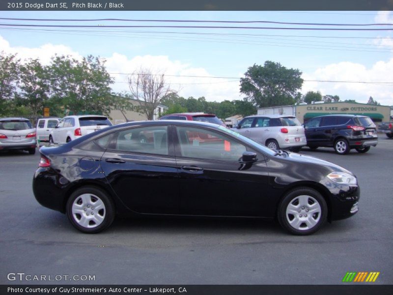 Pitch Black / Black 2015 Dodge Dart SE